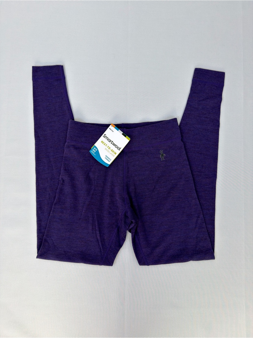 NWT Smartwool Merino 250 Base Layer Bottoms Leggings Women’s S Purple